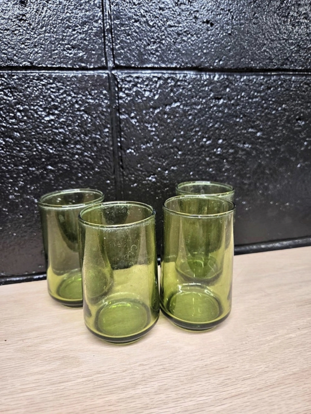 Vintage Anchor Hocking Tumbler Set of 4
